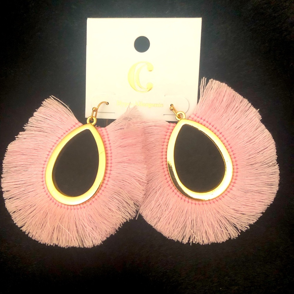FRINGED EARRINGS